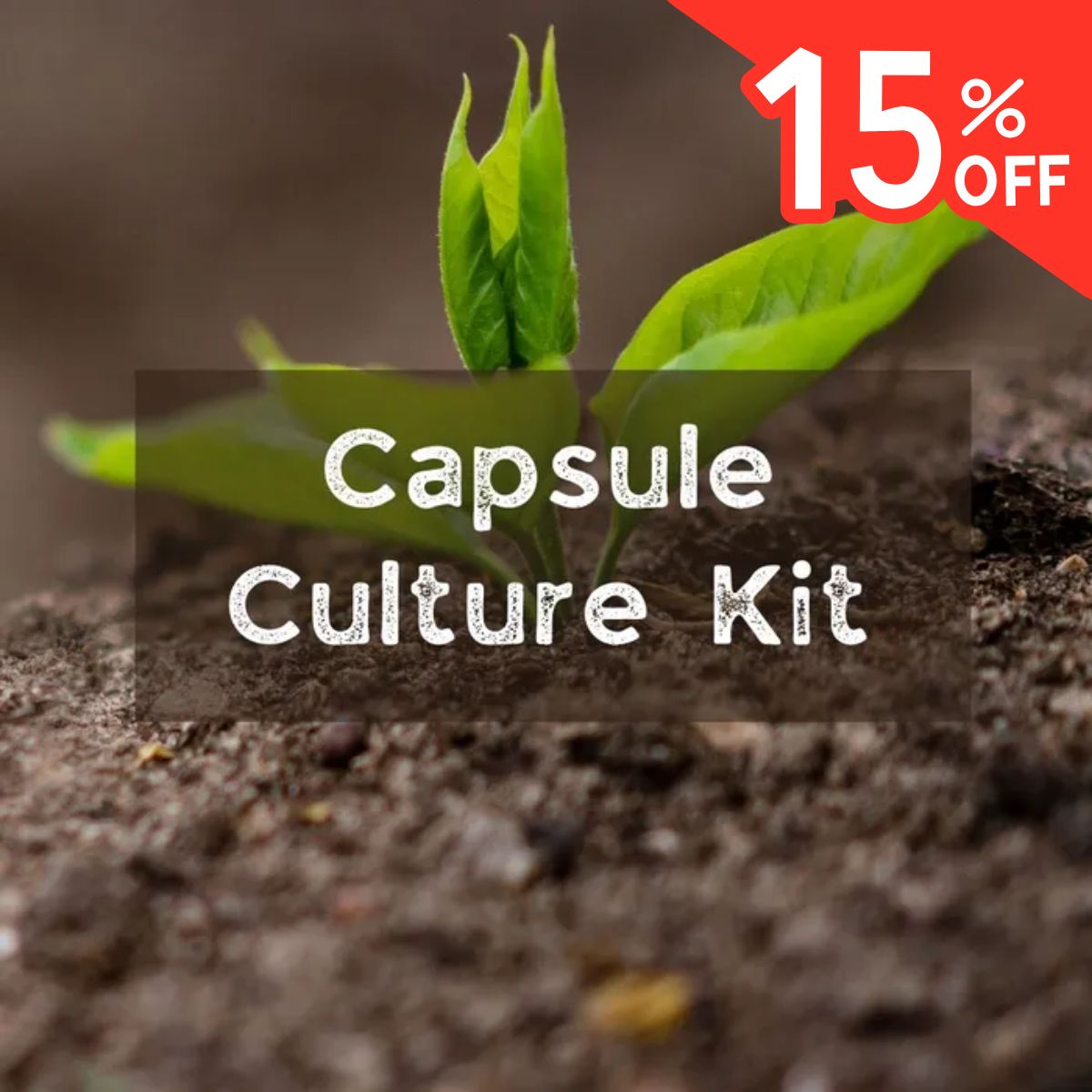 Microbial Cocktail for Soil | Capsule Culture Full Kit - SOUL SOCIETY FOR ORGANIC FARMING