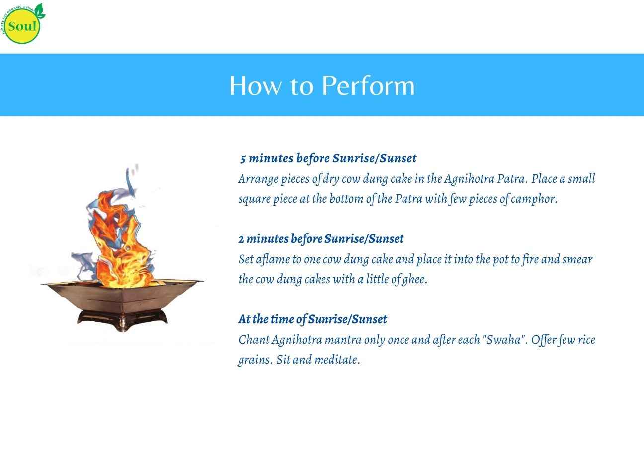 Agnihotra Kit | अग्निहोत्र किट - SOUL SOCIETY FOR ORGANIC FARMING
