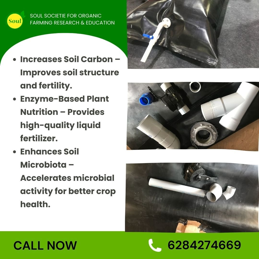 Carbon Bio Fertilizer Bag - SOUL SOCIETY FOR ORGANIC FARMING