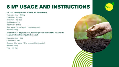 Carbon Bio Fertilizer Bag - SOUL SOCIETY FOR ORGANIC FARMING