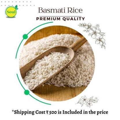 CSR 30 Basmati Rice - Premium, Aromatic Long Grain by Roop Singh - SOUL SOCIETY FOR ORGANIC FARMING
