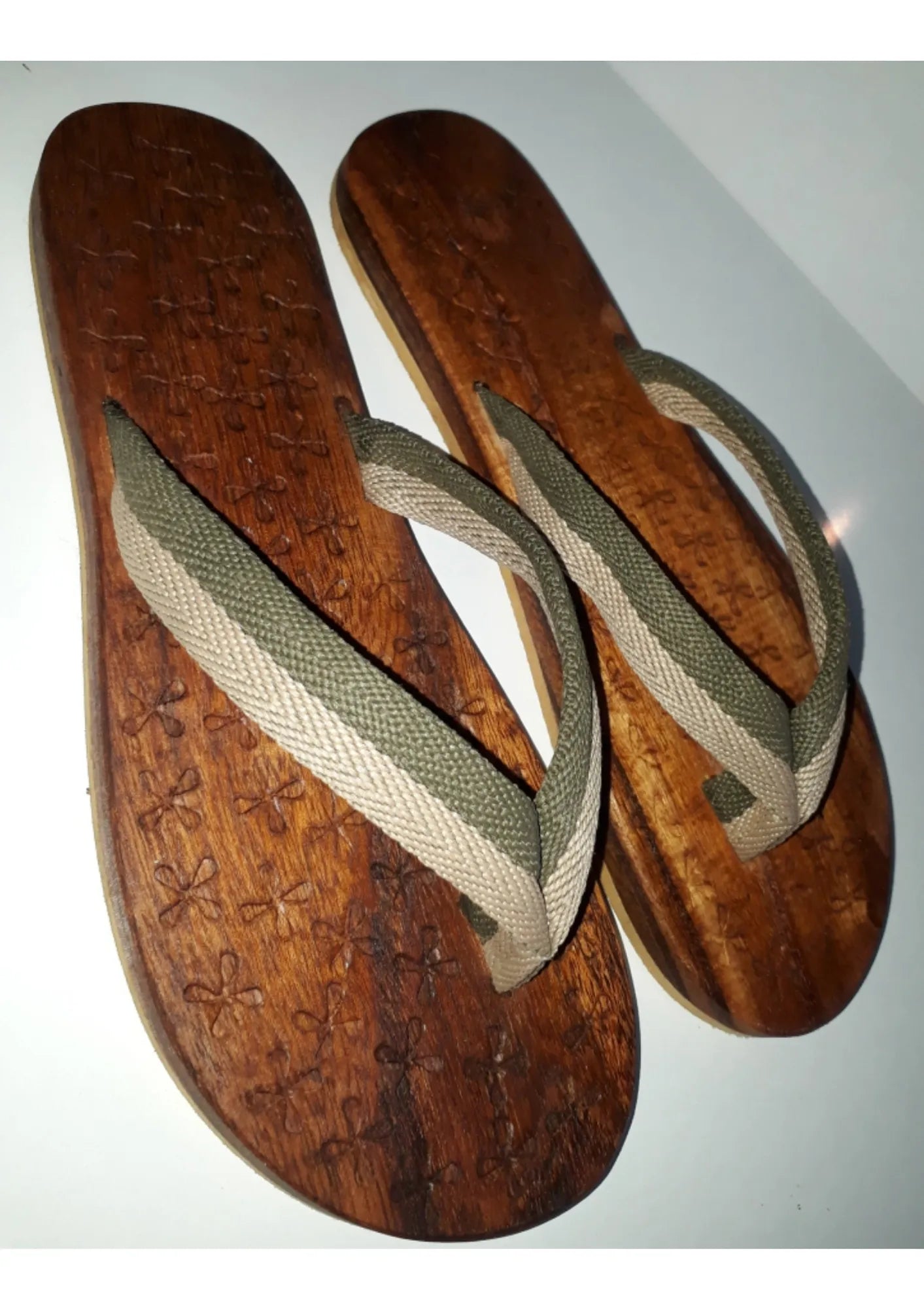 Handmade Traditional Wooden Khadau Wooden Slippers Designer - Etsy