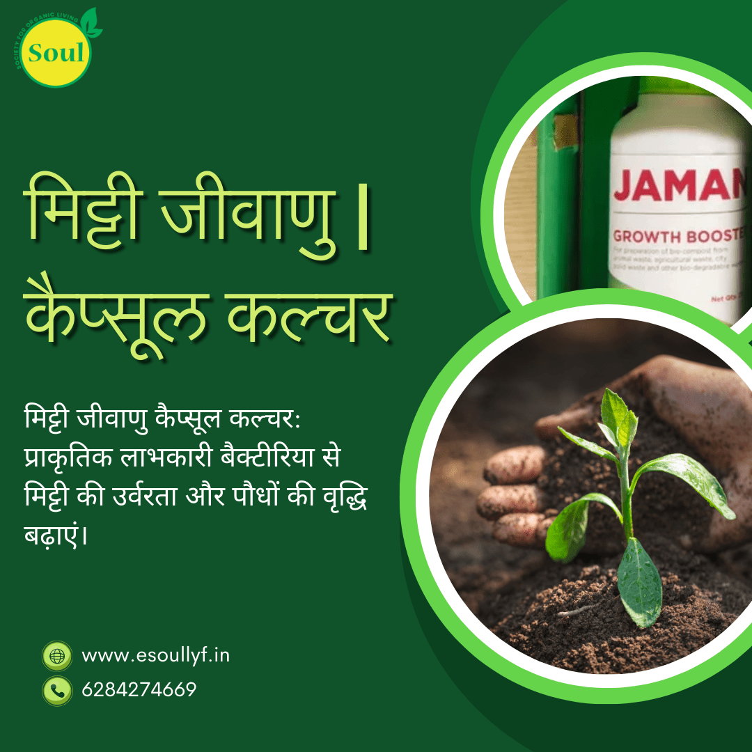 Microbial Cocktail for Soil | Capsule Culture Full Kit - SOUL SOCIETY FOR ORGANIC FARMING