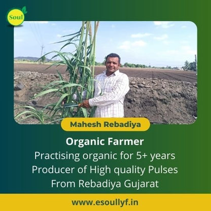 Moong Dal (With Chilka) by Mahesh Rebadiya - SOUL SOCIETY FOR ORGANIC FARMING