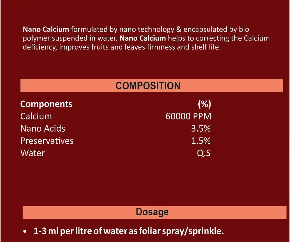 Nano Particle Calcium - SOUL SOCIETY FOR ORGANIC FARMING