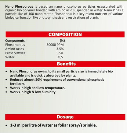 Nano Particle Phosphorus - SOUL SOCIETY FOR ORGANIC FARMING