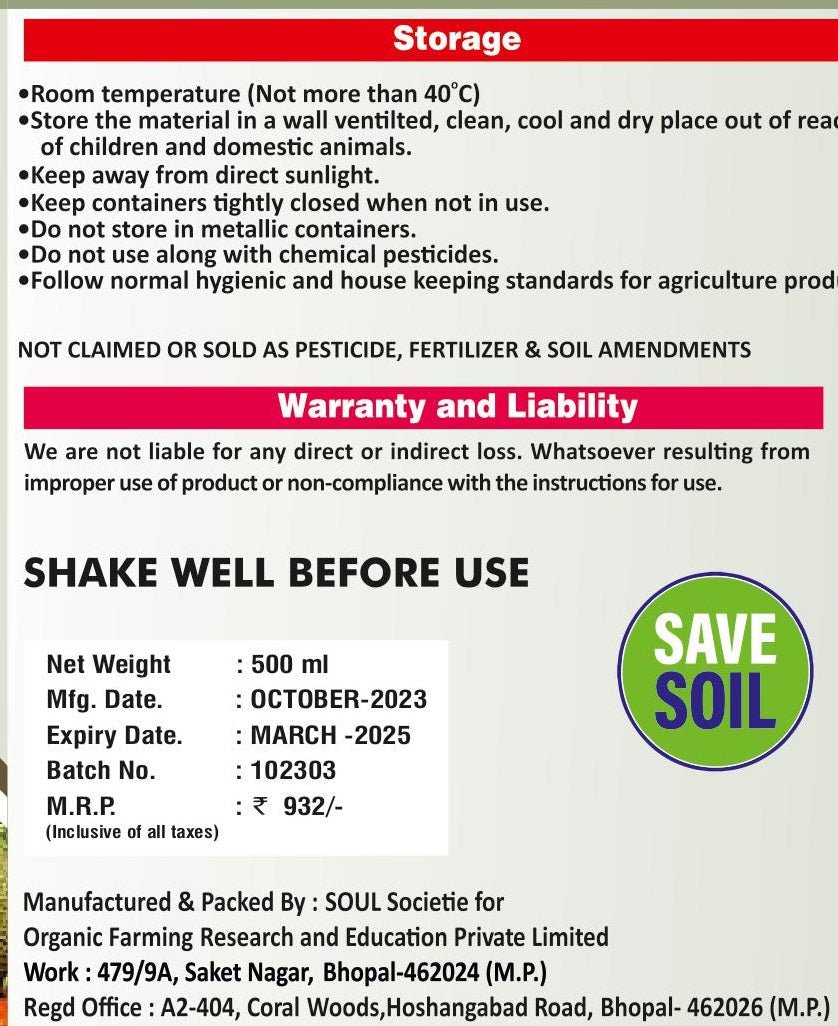 Nano Particle Phosphorus - SOUL SOCIETY FOR ORGANIC FARMING
