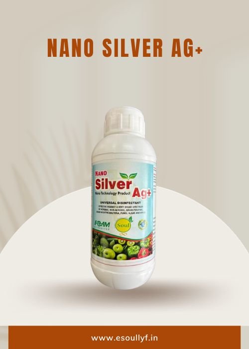 Nano Silver AG+ | Control for Bacterial and Viral Diseases (Blight, Leaf Curl, CMV) & Fungal Infections (Phytophthora, Fusarium, Root Rot) - SOUL SOCIETY FOR ORGANIC FARMING