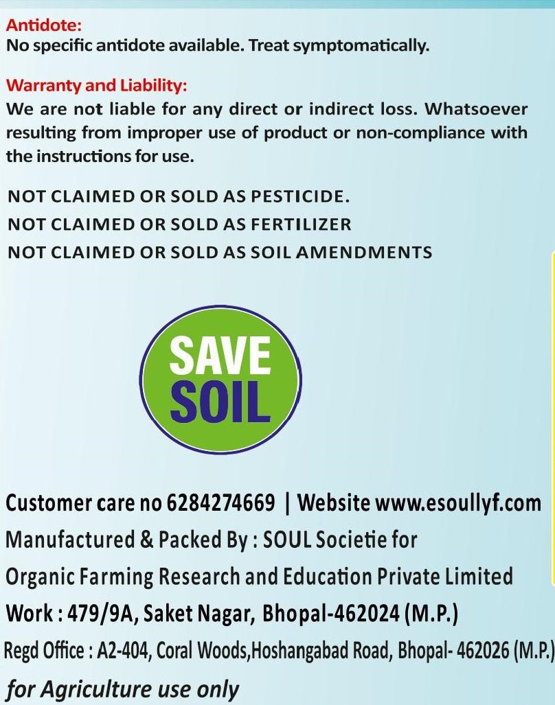 Nano Silver AG+ | Control for Bacterial and Viral Diseases (Blight, Leaf Curl, CMV) & Fungal Infections (Phytophthora, Fusarium, Root Rot) - SOUL SOCIETY FOR ORGANIC FARMING
