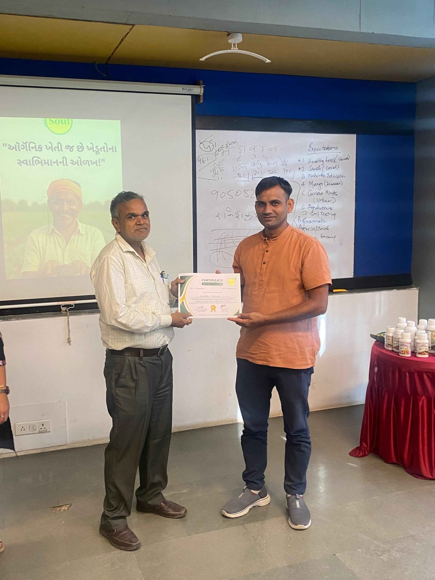 One day Organic Farming Training at Ahmedabad - SOUL SOCIETY FOR ORGANIC FARMING