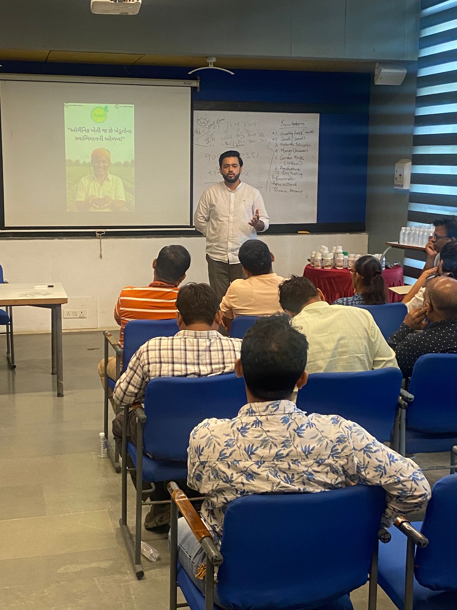 One day Organic Farming Training at Ahmedabad - SOUL SOCIETY FOR ORGANIC FARMING