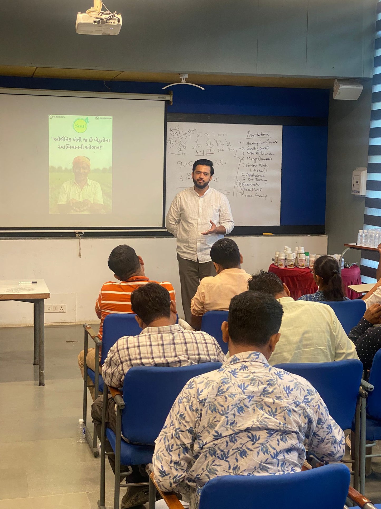 One day Organic Farming Training at Ahmedabad - SOUL SOCIETY FOR ORGANIC FARMING