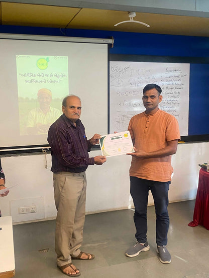 One day Organic Farming Training at Ahmedabad - SOUL SOCIETY FOR ORGANIC FARMING