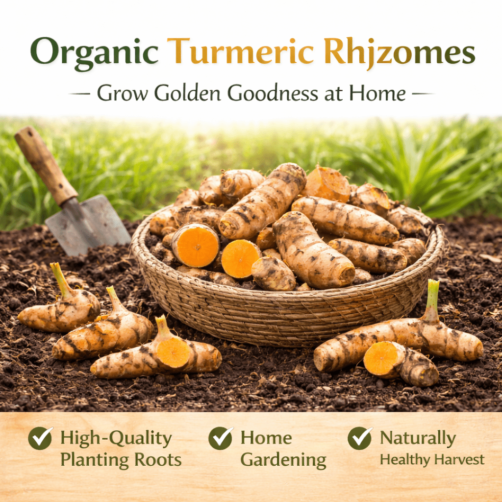 Organic Haldi | Turmeric Seeds by Bala Chander - SOUL SOCIETY FOR ORGANIC FARMING