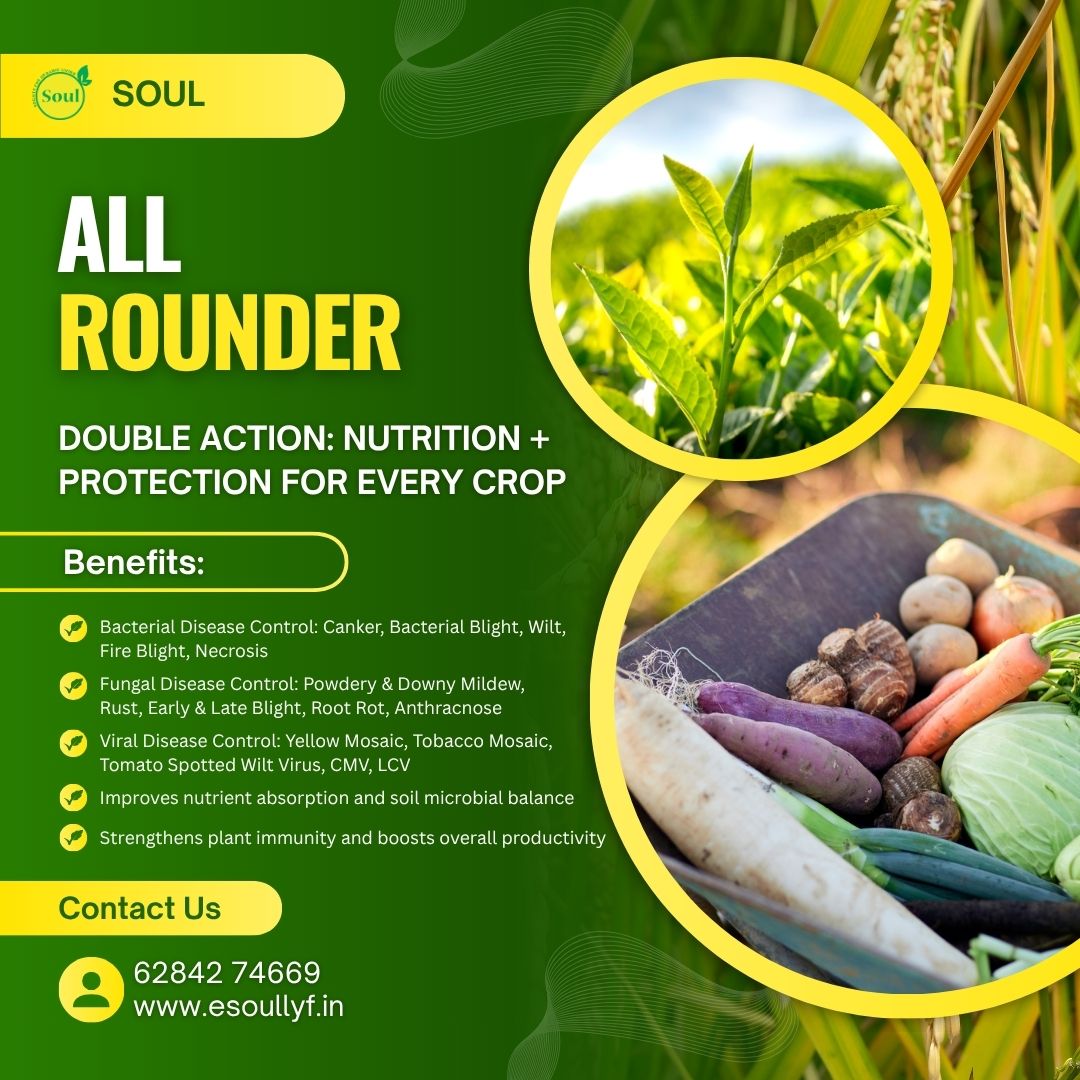 SOUL All Rounder – Double Action: Nutrition + Protection for Every Crop - SOUL SOCIETY FOR ORGANIC FARMING