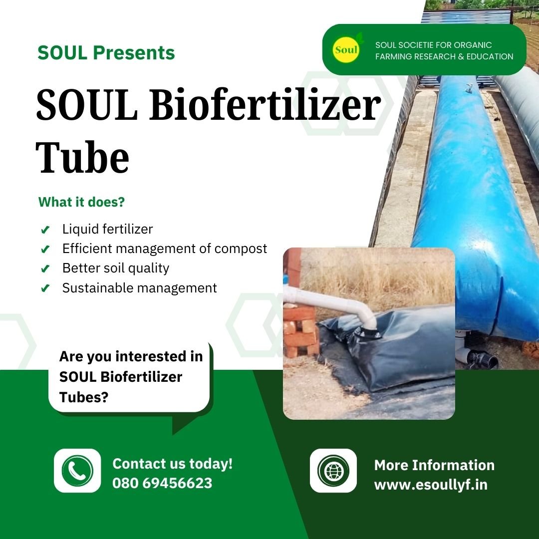 SOUL Biofertilizer Tube - SOUL SOCIETY FOR ORGANIC FARMING
